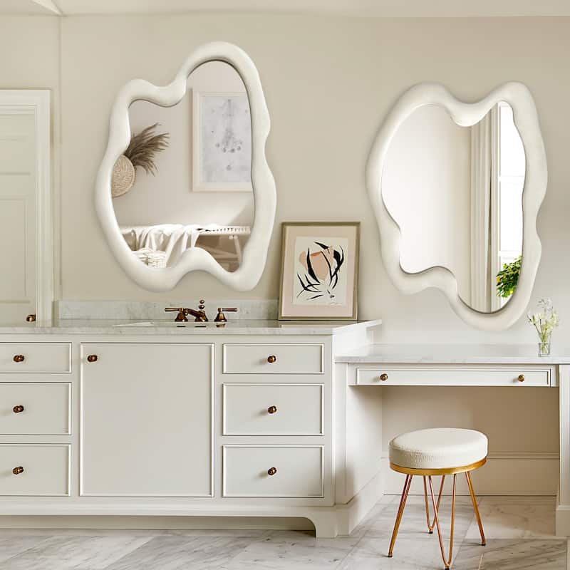 Irregular Asymmetrical Wall Mirror