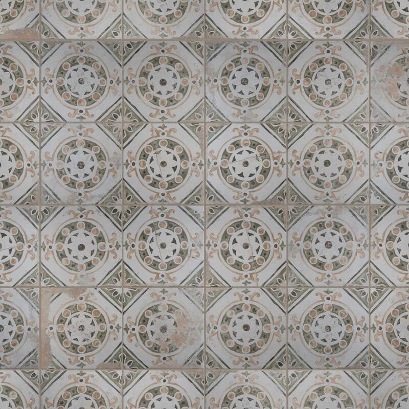 Merola Tile Kings Porto Iria 17-5/8" x 17-5/8" Ceramic Floor and Wall Tile