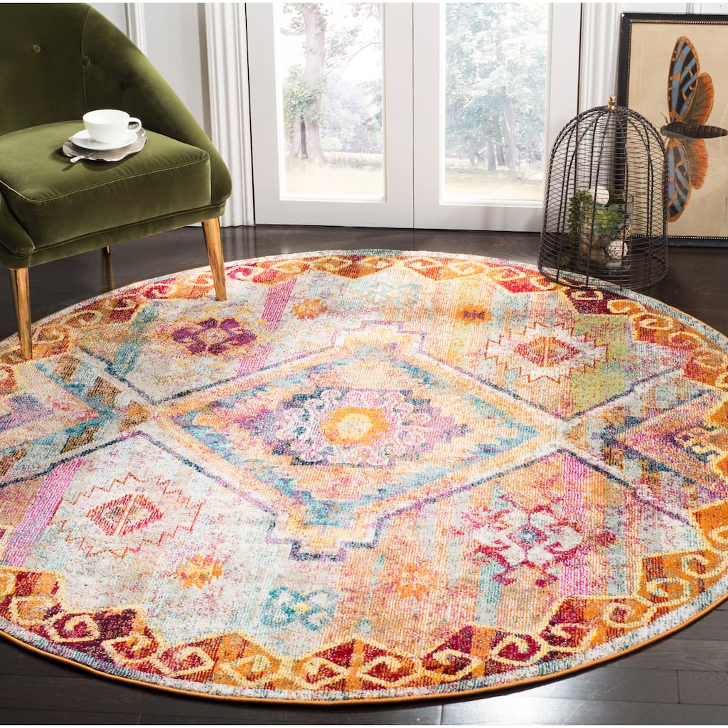 SAFAVIEH Savannah Hassie Boho Oriental Polyester Rug