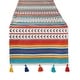 preview thumbnail 21 of 29, DII Picante Stripe Tassel Table Runner 13x72 Table Runner, 13x72" - Picante Strope