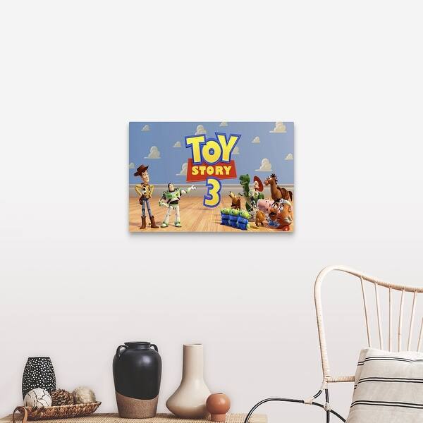 Shop Toy Story 3 2010 Canvas Wall Art Overstock 24132083