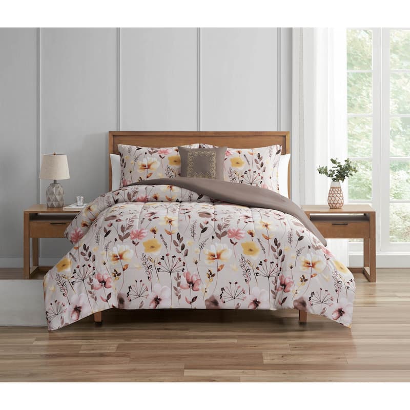 Zoa 4pc Comforter Set - Queen