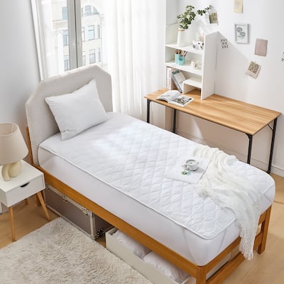 Anchor Band Waterproof Twin XL Mattress Protector - White