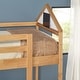 preview thumbnail 10 of 32, Walker Edison Wood Twin over Twin Bunk Bed