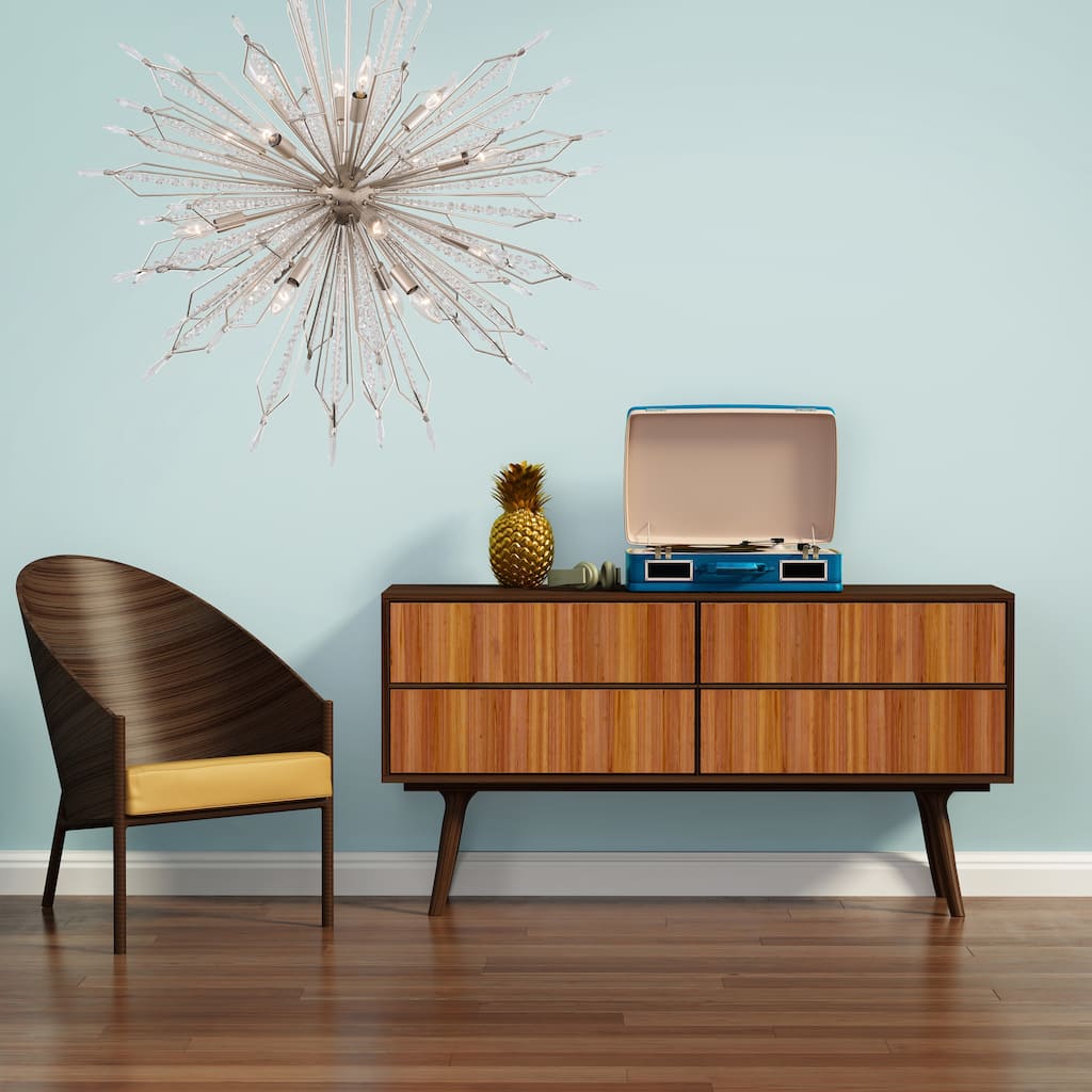 Varaluz Orbital 16-light Gold Dust Large Pendant - Gold Dust - Gold Dust