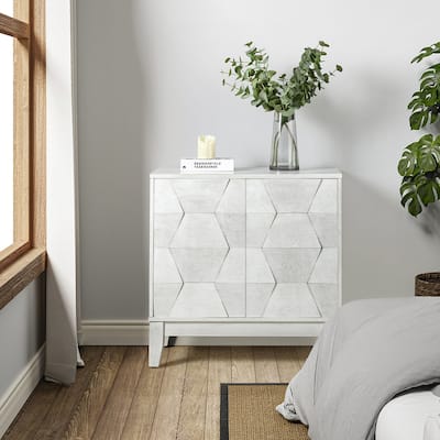 Martina Modern 2-door Ample Storage Cabinet With Adjustable Shelves By HULALA HOME