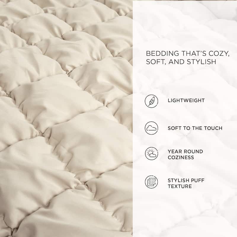 Lush Decor Puff Comforter Set