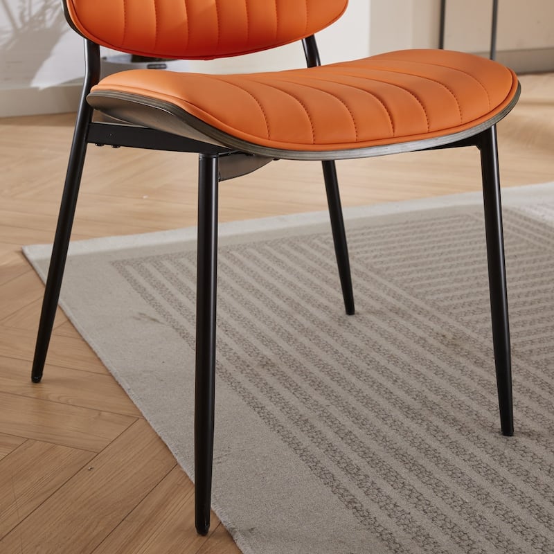 Mid Century Modern Retro Dining Chairs, Set of 2