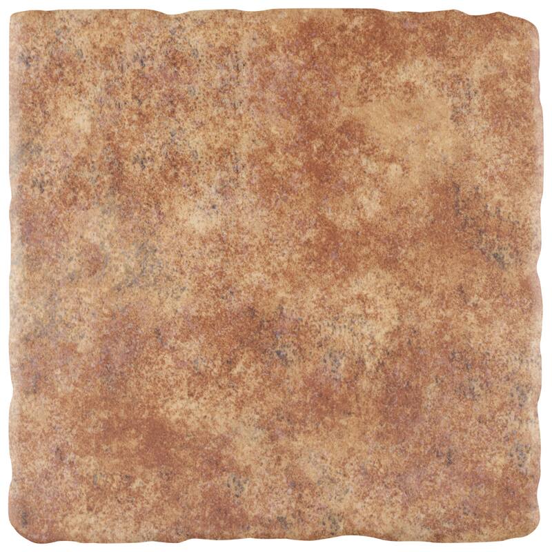 Merola Tile Costa Marron 7-3/4" x 7-3/4" Ceramic Floor and Wall Tile