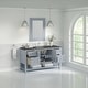 preview thumbnail 13 of 56, James Martin Vanities Breckenridge 60" Single Vanity, Serenity Blue