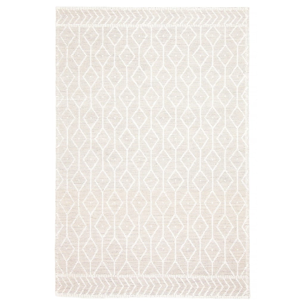 ECARPETGALLERY Braid weave Sienna Cream Wool Rug - 6'1 x 9'1