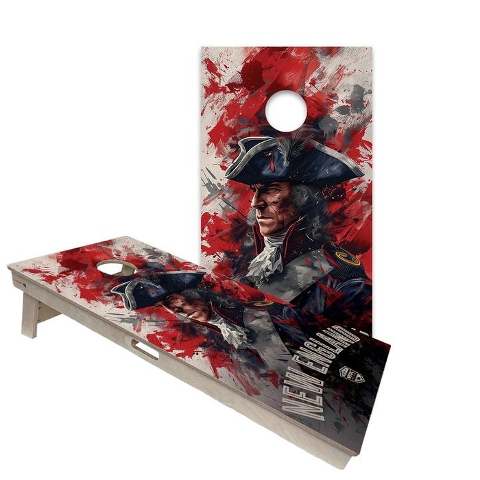 New England Patriots Regulation 2x4 Cornhole Board Set