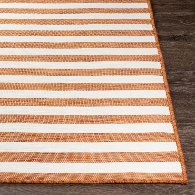 Kermie Country Stripe Indoor / OutdoorArea Rug
