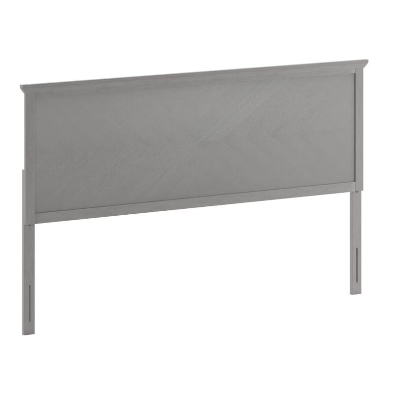 Contemporary Herringbone Patterned Headboard Only