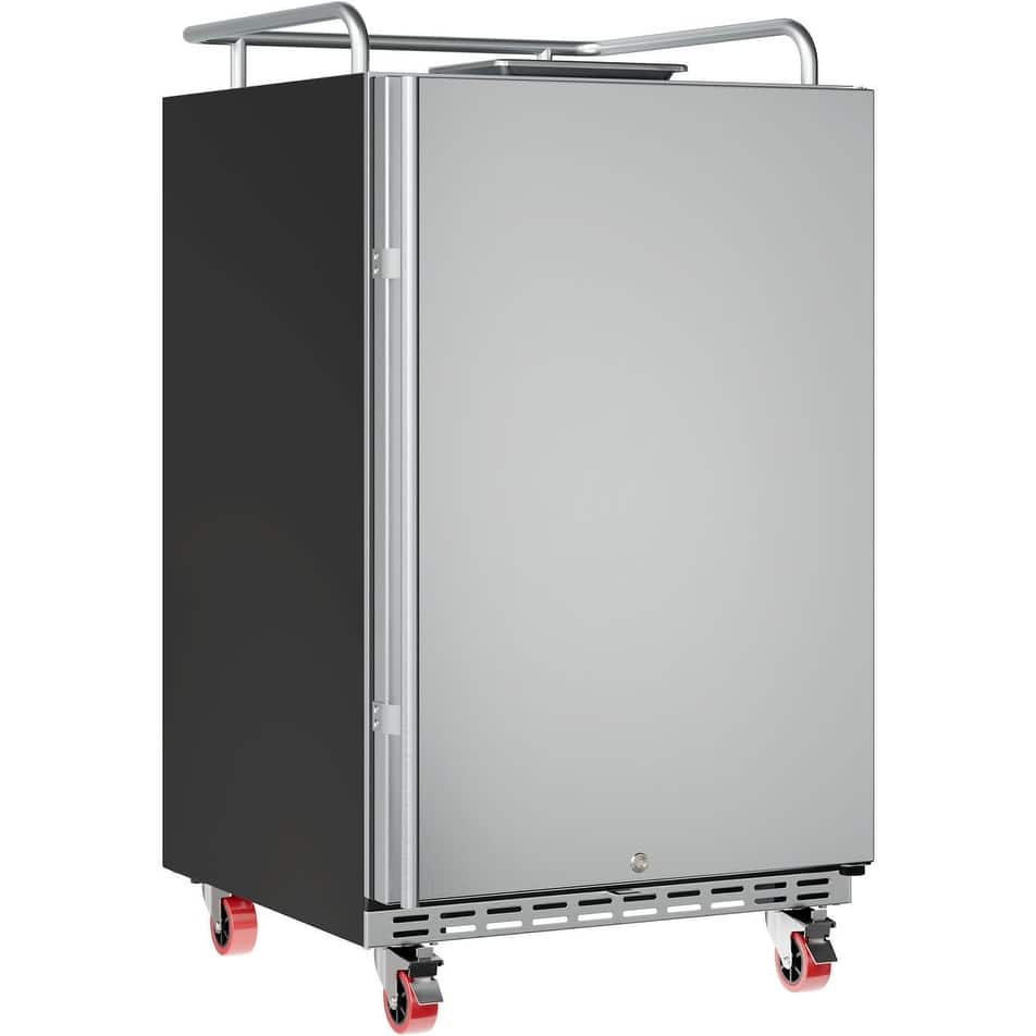 EdgeStar 24 Inch Wide Kegerator Conversion Refrigerator for Full Size