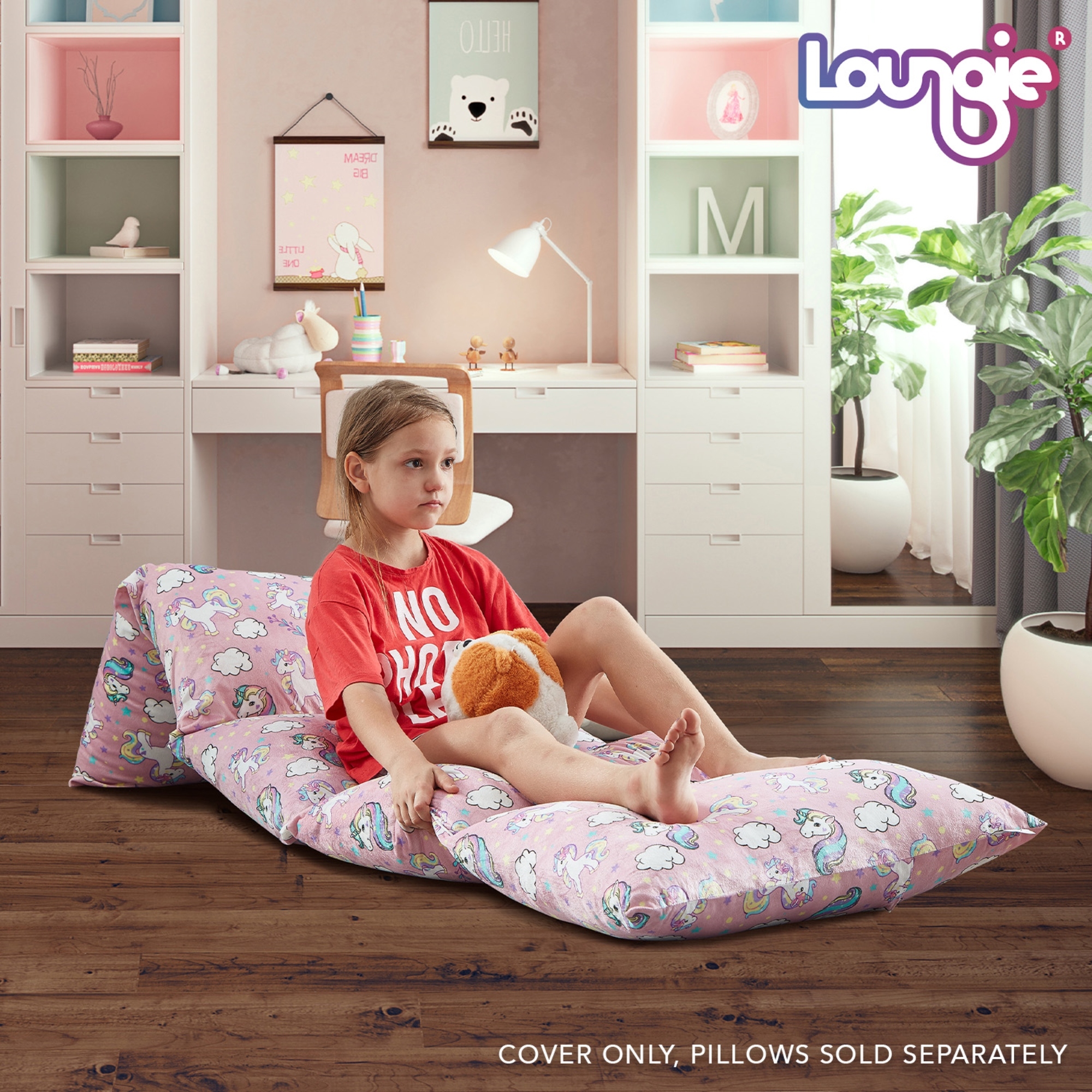Floor lounger pillow bed hot sale