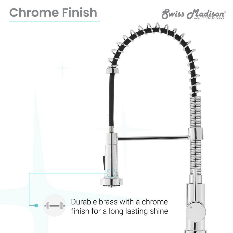 Nouvet Single Handle, Pull-Down Kitchen Faucet