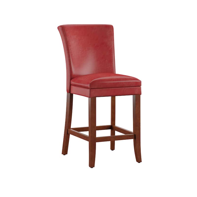 Parson Classic Upholstered High Back Counter Height Chairs (Set of 2) by iNSPIRE Q Bold