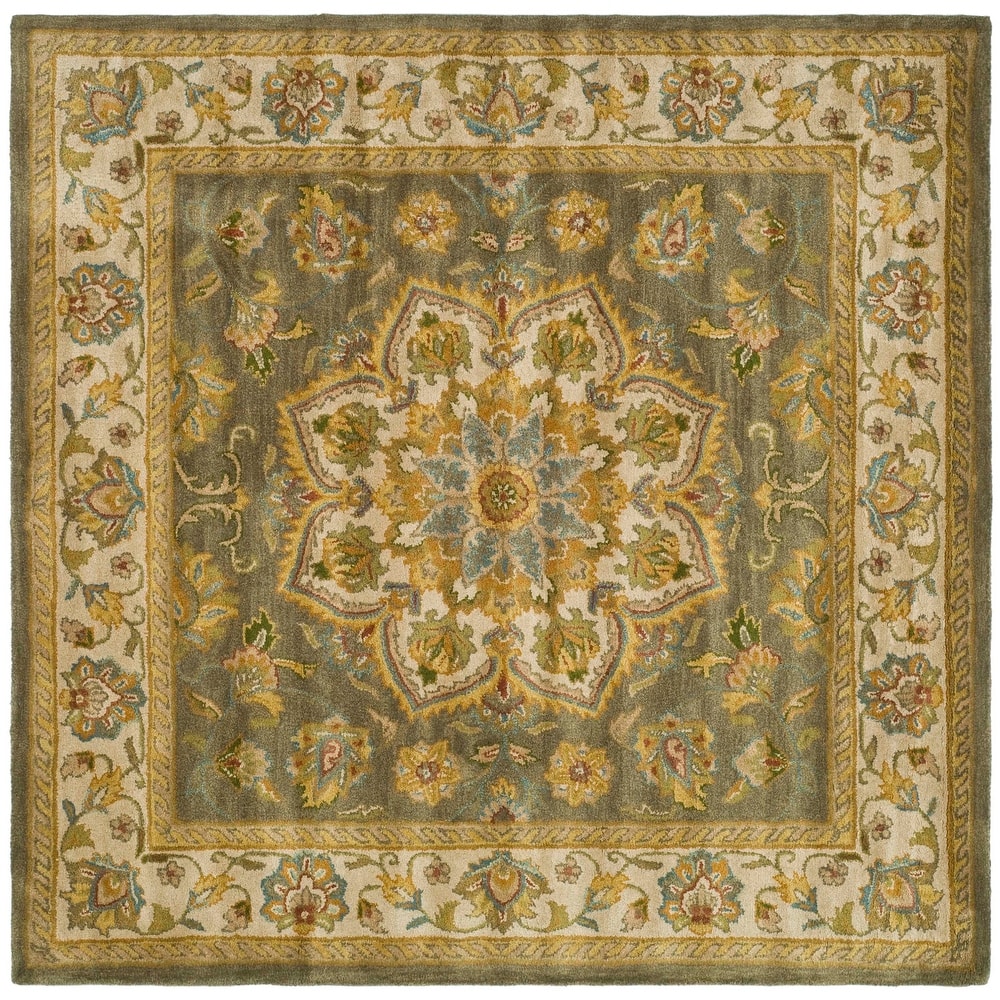 SAFAVIEH Heritage Tracie Hand-tufted Wool Oriental Area Rug