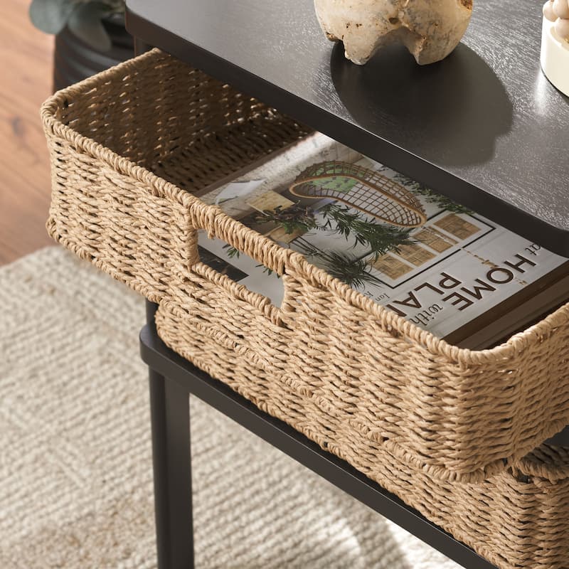 SAFAVIEH Rozalyn Two Drawer Accent Table - 18"W x 12"D x 23"H