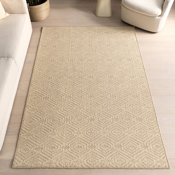 slide 2 of 9, Nuloom Corabelle Farmhouse Geometric Area Rug 5' x 8' - Natural