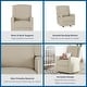 preview thumbnail 2 of 22, Robyn Nursery Glider Recliner Chair