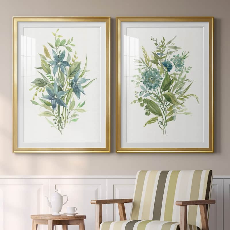 Greenery I Premium Framed Print - Ready to Hang