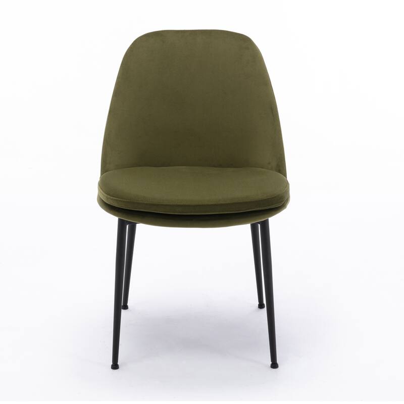 Norris Side Chair (Set of 2) - Olive Green
