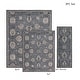 preview thumbnail 1 of 36, Gertmenian Hurston 3PC Traditional Medallion Area Rug Set, 2x7, 5x7, and 8x10 - 3PC Set