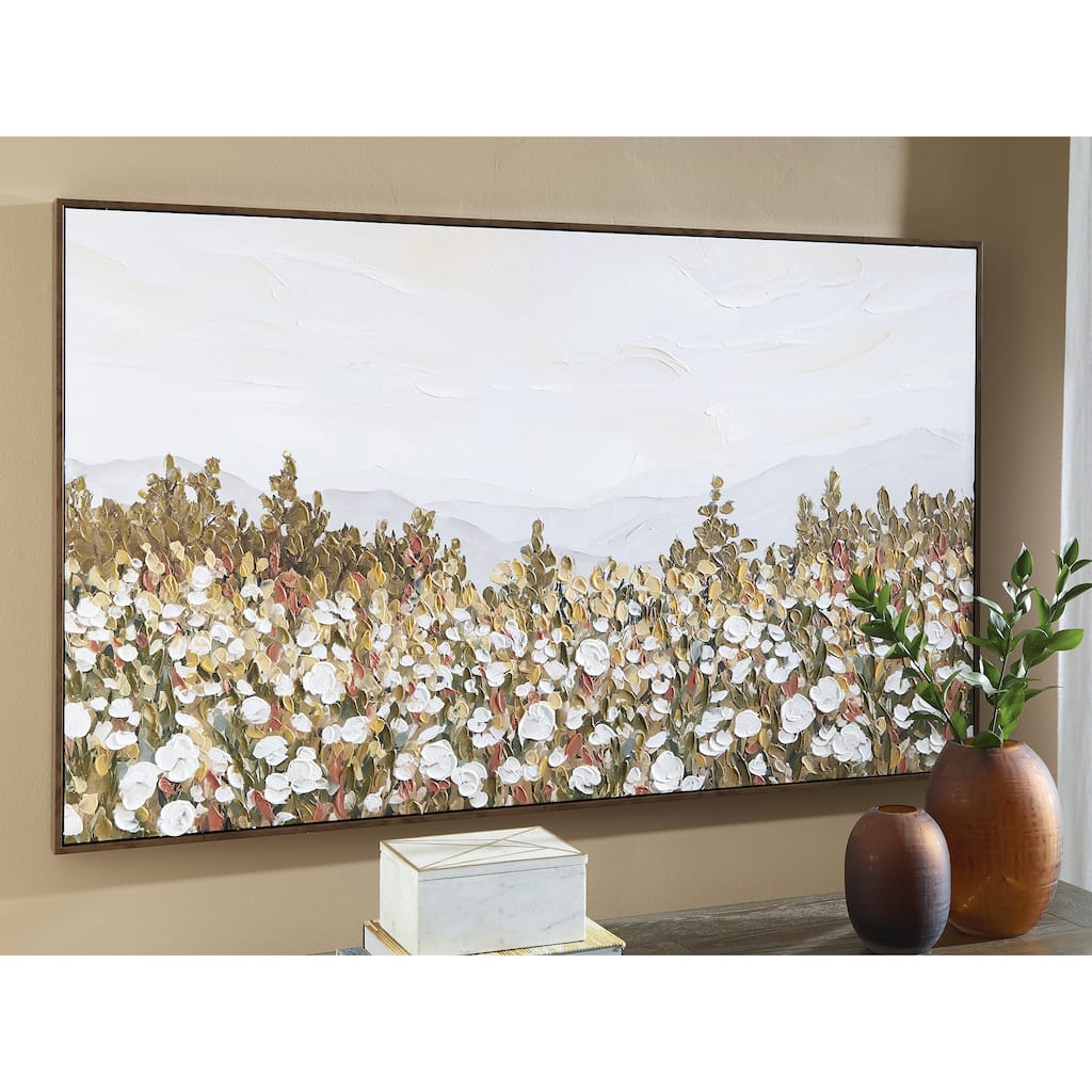 Signature Design by Ashley Engelworth Beige/White Wall Art
