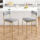 preview thumbnail 8 of 6, Small End Table, Round End Table with 3 Shelves, Night Stand Accent Coffee Table with Steel Frame for Small Spaces Black