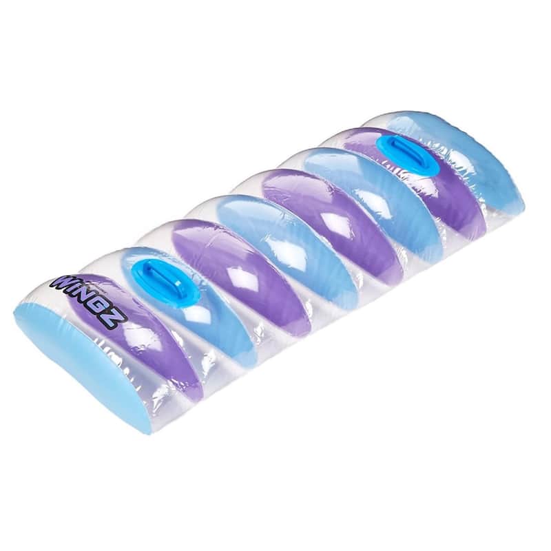 45" Inflatable Clear and Blue Swimming Pool Dive Board