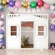 preview thumbnail 1 of 12, Modern Full Size House Loft Bed With Ladder and Solid Construction,No Box Spring Required White