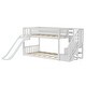 preview thumbnail 10 of 19, Max and Lily Classic Low Bunk with Stairs, Easy Slide and Curtain