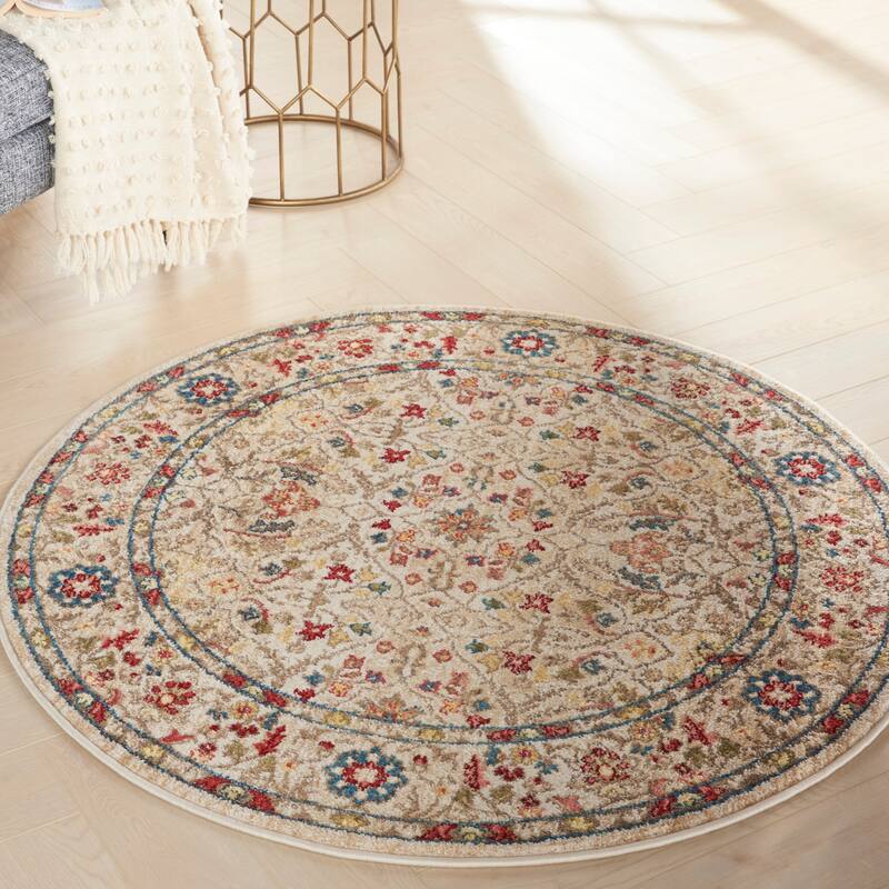 Nourison Revel Traditional Persian Floral Area Rug