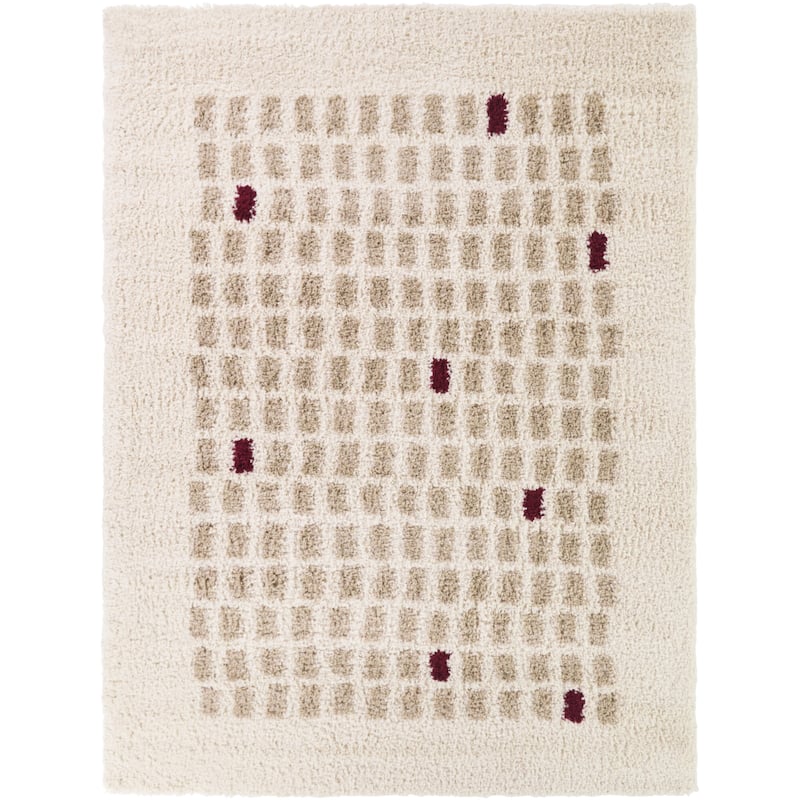 Thaddeus Geometric Shag Area Rug