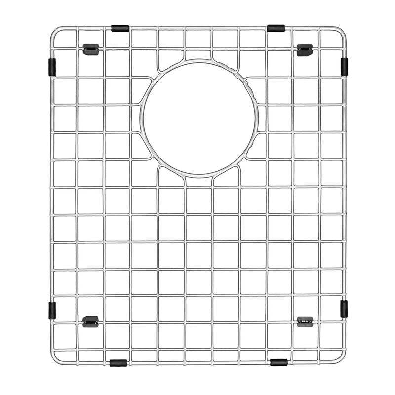 Karran Stainless Steel Bottom Grid 12-3/4" x 14-1/2" fits QT-720/QU-720 - Silver
