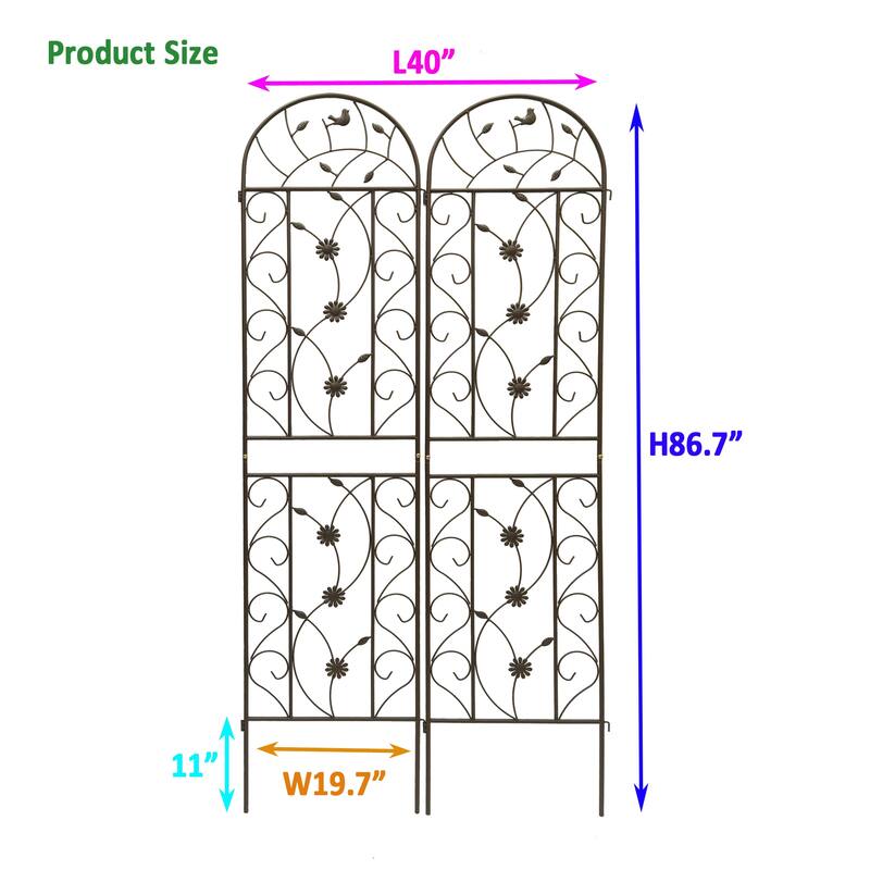 Metal Garden Trellis