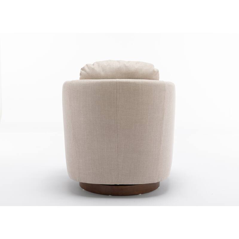 Fabric Swivel Accent Chair