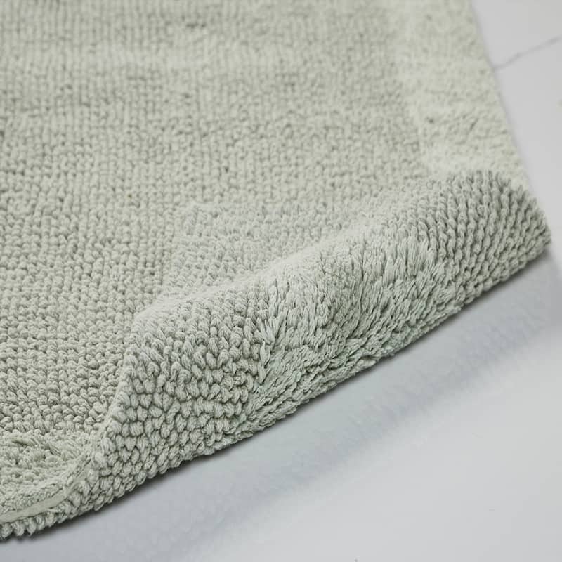 Better Trends Bath Rugs 100% Cotton Tufted Soft & Water Absorbent Bathroom Rug for Shower, Sink Bath Mats Edge Collection
