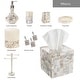 preview thumbnail 2 of 3, Creative Scents Milano Mother of Pearls Bathroom Accessories Set of 4