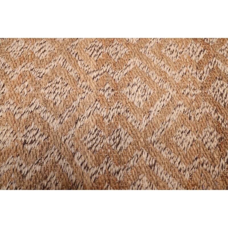 ECARPETGALLERY Flat-Weave Palas Denizli Tan Kilim - 5'3 x 7'4