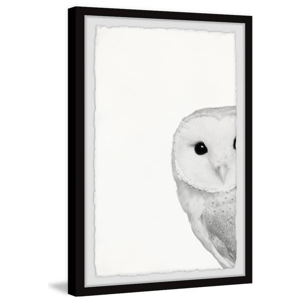 'Hidden Owl II' Framed Painting Print
