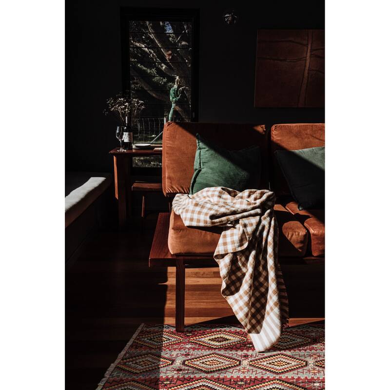 ECARPETGALLERY Flat-Weave Sivas Red Wool Kilim - 5'7 x 9'11