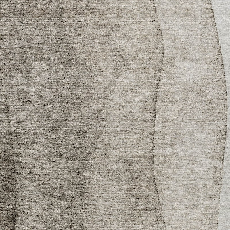 HomeRoots Ombre Transitional Rectangle Outdoor Rug