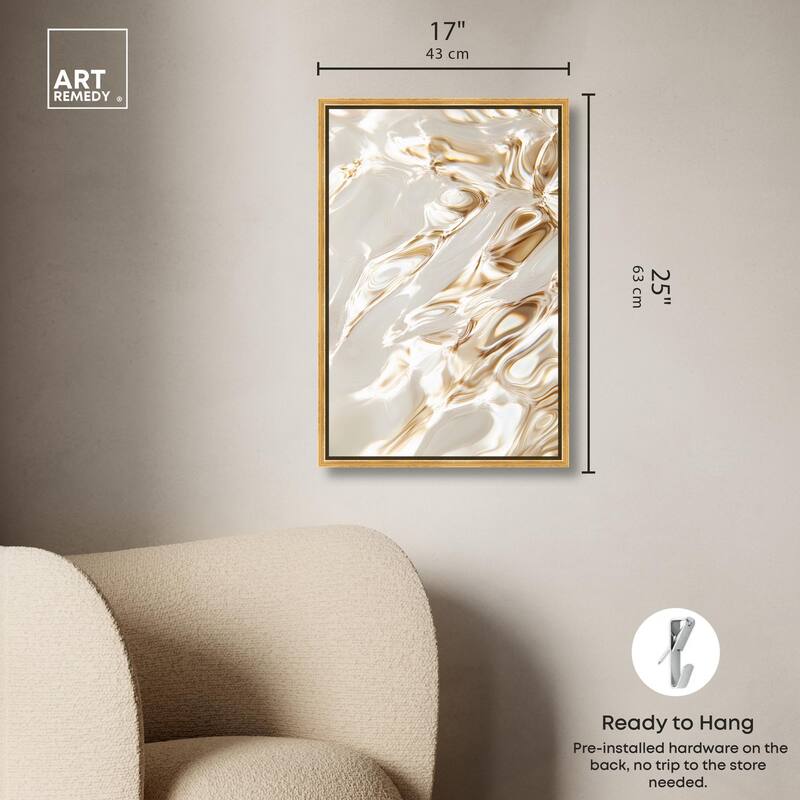 Light Reflections II Canvas by Art Remedy