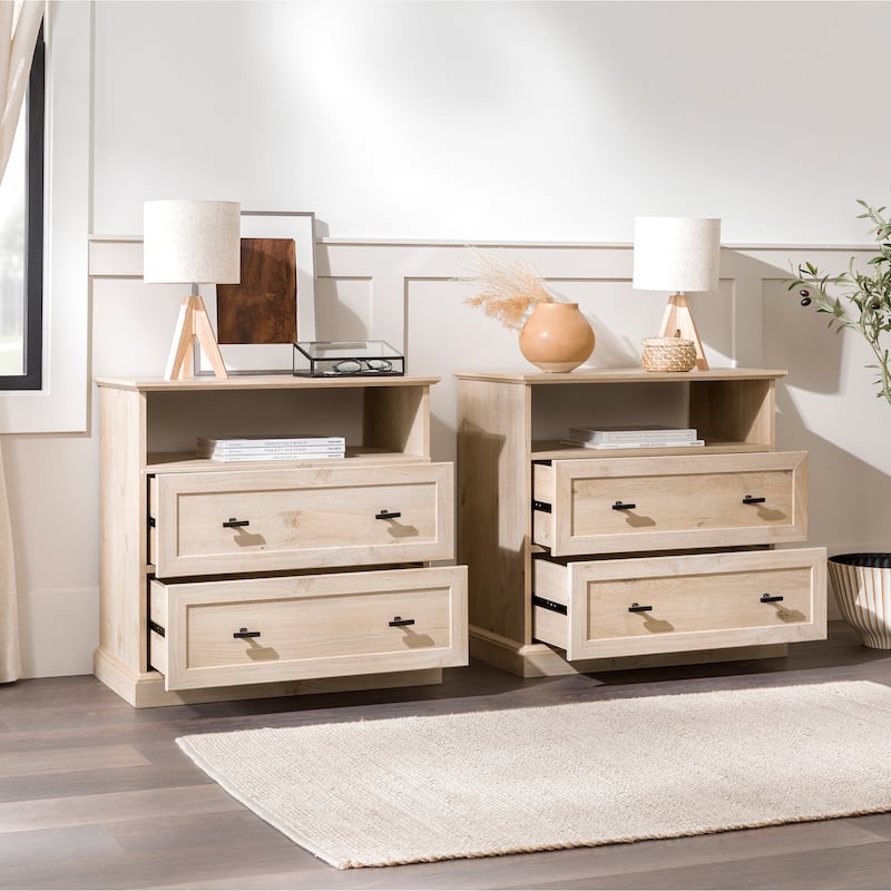 Middlebrook Classic 2-Drawer Nightstand, Set of 2