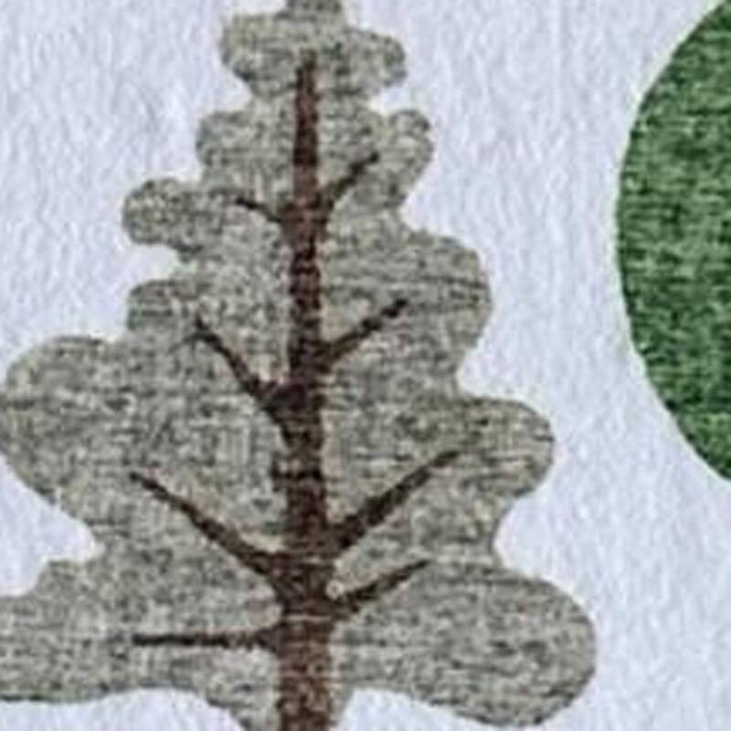 HomeRoots Juvenile/Youth Modern Rectangle Area Rug