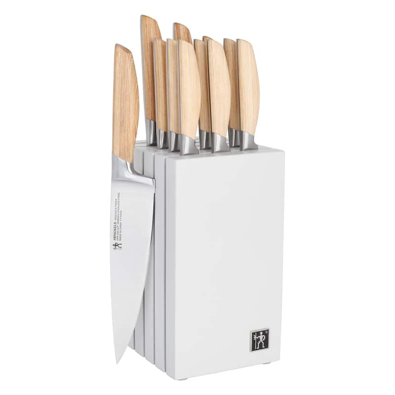 Henckels Pakka 13-pc Knife Block Set - Wood - Wood - 13 Piece - 13-pc