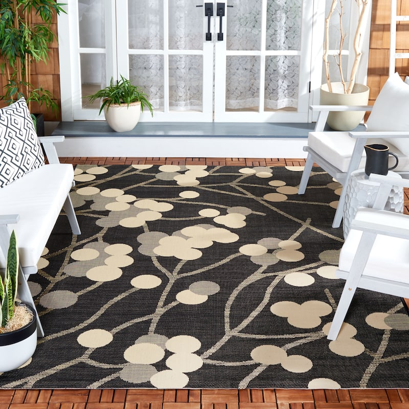 SAFAVIEH Courtyard Delois Indoor/ Outdoor Waterproof Patio Backyard Rug